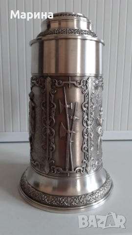 Халба за бира SKS ARTINA, 1000 мл,  Antik*Vintage #97, снимка 4 - Антикварни и старинни предмети - 52364567