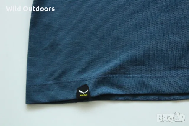SALEWA Alpina Dryton t-shirt - мъжка поло тениска, размер 52 (XL), снимка 3 - Спортни дрехи, екипи - 55709806
