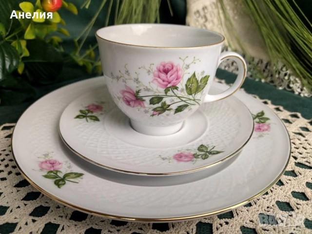 Seltmann Weidenen Bavaria -Рози, снимка 8 - Чаши - 52676380