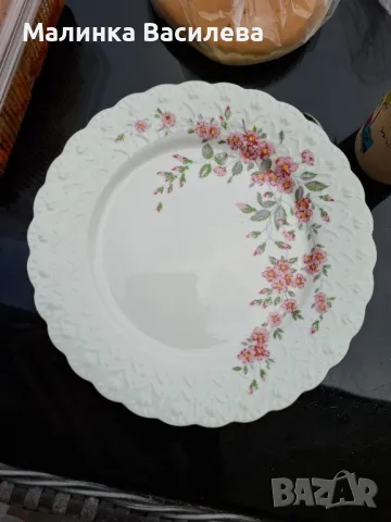Десертни чинии костен порцелан , снимка 5 - Чинии - 50176323