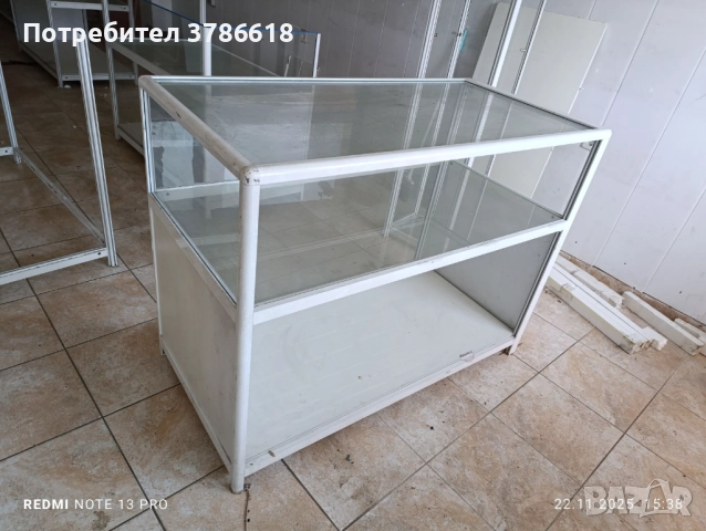 Хоризонтална витрина размери в90 ш60 д120   , снимка 4 - Витрини - 52240966