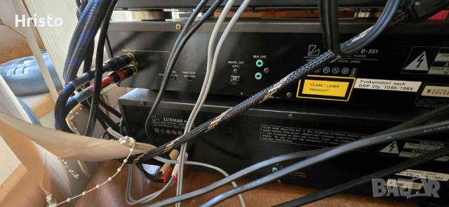 Комплект Luxman K-351, Luxman D-351, Luxman R-341, снимка 2 - Аудиосистеми - 52097987