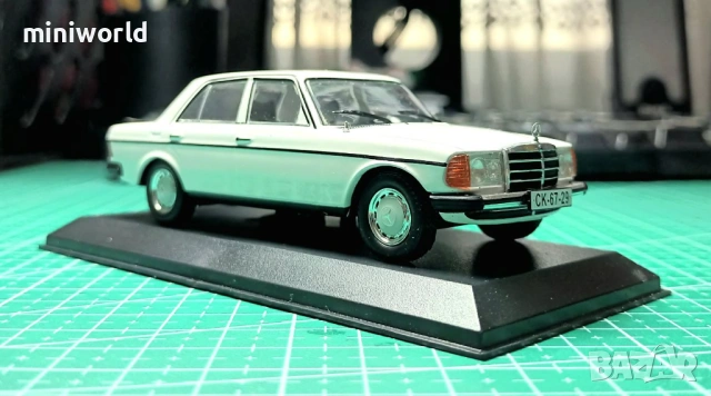Mercedes-Benz W123 - мащаб 1:43 на DeAgostini моделът е нов в блистер