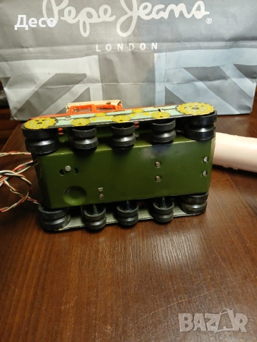 Стара китайска играчка трактор., снимка 5 - Колекции - 53681667