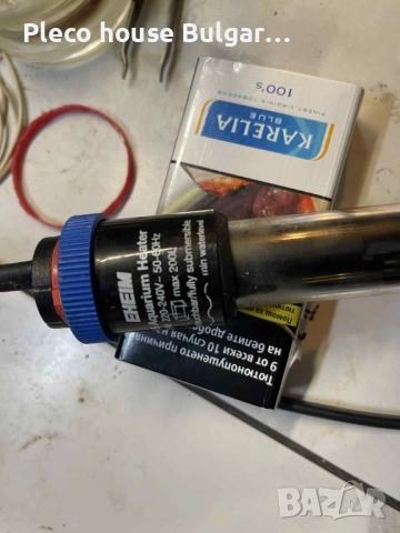 Вътрешен филтър Eheim Biopower 200 и Нагревател Ехеим 125 вата, снимка 7 - Оборудване за аквариуми - 52289058