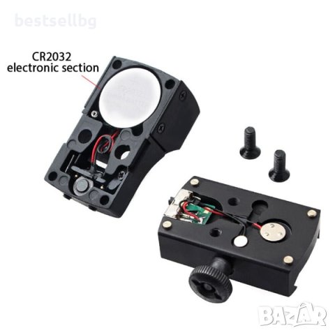 Малък червен и зелен лазерен мерник прицел за въздушна пишка пистолет, снимка 4 - Оборудване и аксесоари за оръжия - 42649545