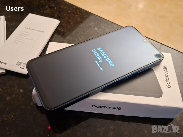 Samsung A16 128GB Пълен комплект + СТЪКЛЕН ПРОТЕКТОР +Оригинален гръб, снимка 4 - Samsung - 55753580