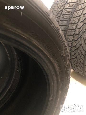 4бр. Зимни гуми 275/40/20, снимка 2 - Гуми и джанти - 41415741
