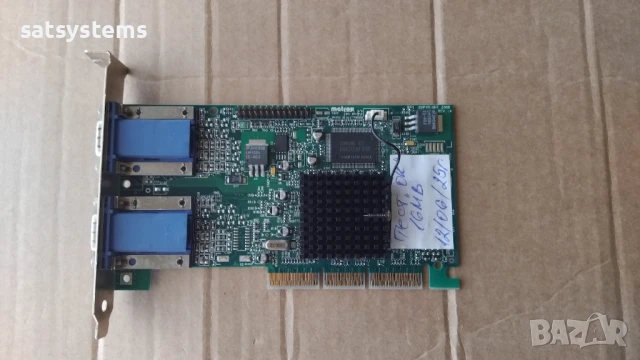 Видео карта Matrox MGI G45+MDHA16DLXB 971-0301 REV:A DUAL VGA 16MB DDR 64bit AGP