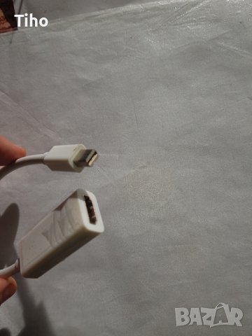 Мини дисплей порт към HDMI, снимка 3 - Лаптоп аксесоари - 39069795