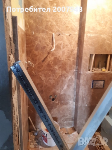 Подпрозоречни первази Мрамор Емперадор - 39 лв. л. м. с фаска и водобран, снимка 7 - Облицовки - 52390371