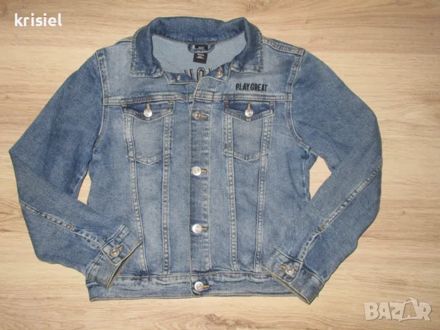 ПРОЛЕТНО СТРАХОТНО ЯКЕ НА H&M--140 номер, снимка 2 - Детски якета и елеци - 49309587