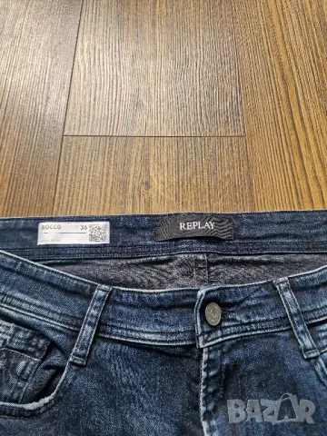 Страхотни мъжки дънки REPLAY  размер  36ти , снимка 4 - Дънки - 47290787
