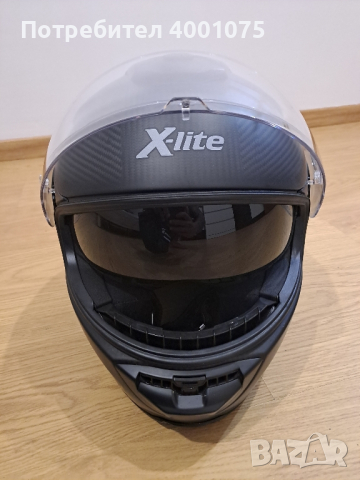 Каска за мотор X-Lite, снимка 3 - Спортна екипировка - 44688436