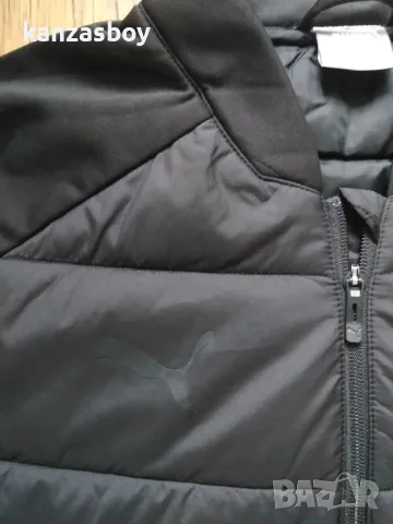 PUMA teamLIGA Hybrid jacket - страхотно мъжко яке КАТО НОВО Л, снимка 8 - Якета - 47297195