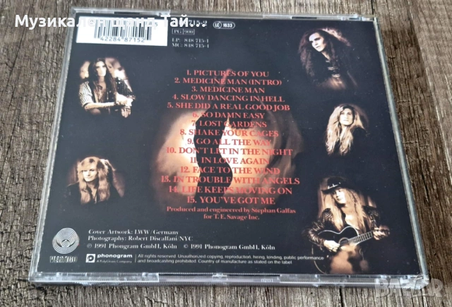 Компакт Дискове - Рок Метъл: China - Go All The Way, снимка 2 - CD дискове - 53144833