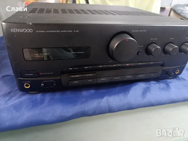 Усилвател Kenwood A-45 , снимка 7 - Ресийвъри, усилватели, смесителни пултове - 55847001