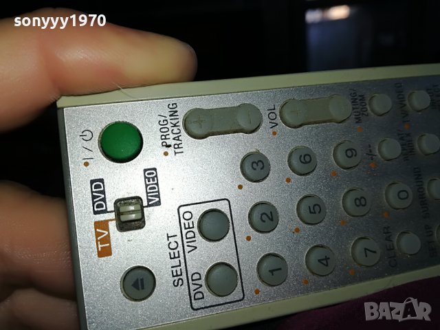 SONY DVD/VIDEO COMBO REMOTE CONTROL-SWISS 0702231636, снимка 15 - Дистанционни - 39591879
