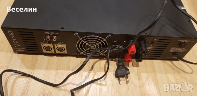 Усилвател Mc Crypt PA-8000 MKII, снимка 4 - Ресийвъри, усилватели, смесителни пултове - 36062088