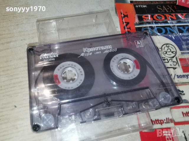 КРИСТАЛИ-ОРИГИНАЛНА КАСЕТА 2302261532, снимка 3 - Аудио касети - 53594058