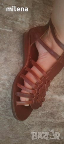 Нови сандали естествена кожа, снимка 2 - Сандали - 41691534