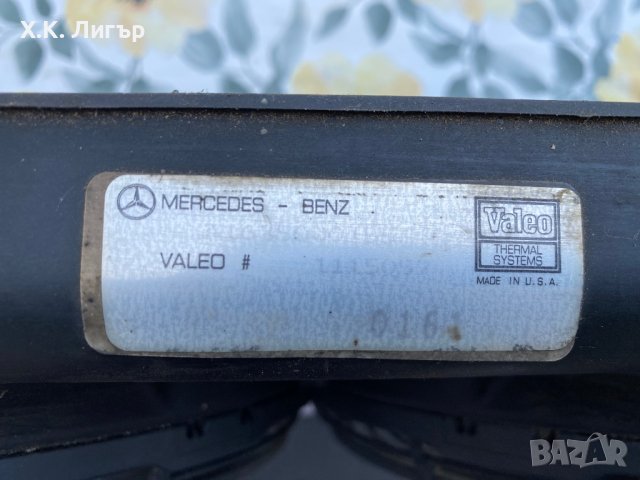Перки за охлаждане Мерцедес МЛ W163, снимка 3 - Части - 40999947