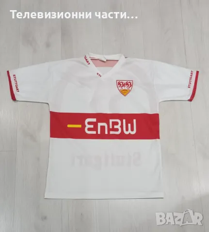 Футболна тениска фланелка на Stuttgart Щутгарт Mario Gomez #33 размер S , снимка 3 - Спортни дрехи, екипи - 49607256