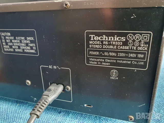 Дек Technics Rs-Tr333 , снимка 8 - Декове - 56023705