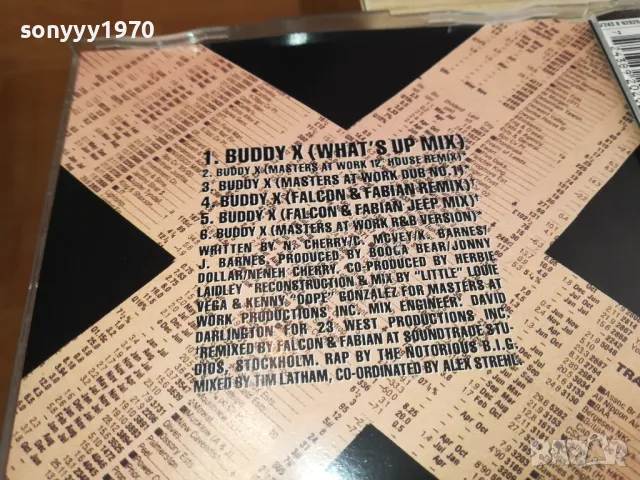 NENEH CHERRY CD-ВНОС GERMANY 1605251054, снимка 10 - CD дискове - 50309720