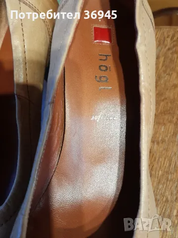 Hogl,нови,н.39, ест.кожа,дамски,ежедневни обувки., снимка 3 - Дамски ежедневни обувки - 49780648