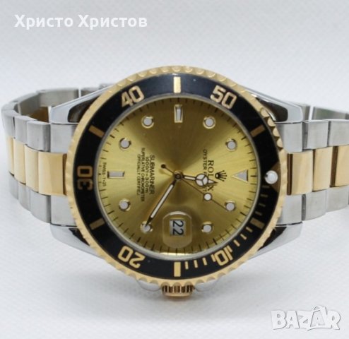 Новогодишна промоция!Мъжки механичен луксозен часовник Rolex Submariner , снимка 3 - Мъжки - 41513049