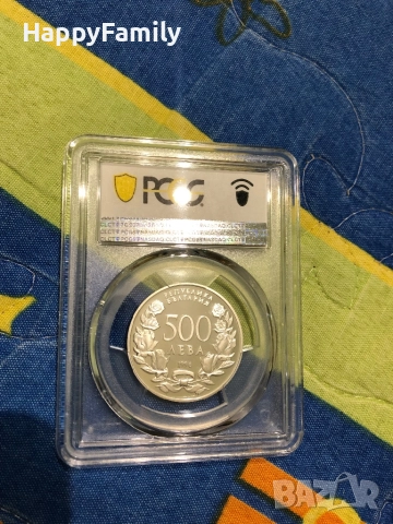 Сертифицирана Монета Национална Художествена Академия PR 68 500 лева 1996, снимка 2 - Нумизматика и бонистика - 51465188