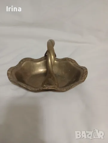 Месингова кошница, снимка 3 - Декорация за дома - 48459573