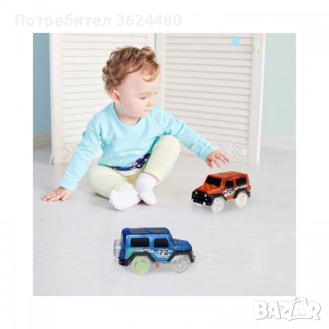 Допълнителна количка - джип за Светеща писта Меджик Тракс, снимка 3 - Коли, камиони, мотори, писти - 40006486