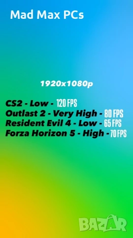 Геймърски компютър Ryzen 3 3200G/ RX 580/ Ram 16GB/ SSD 240GB+1TB, снимка 10 - Геймърски - 53852038