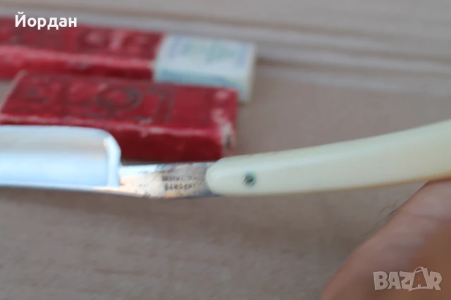 Немски бръснач ''Solingen'', снимка 8 - Антикварни и старинни предмети - 51195329