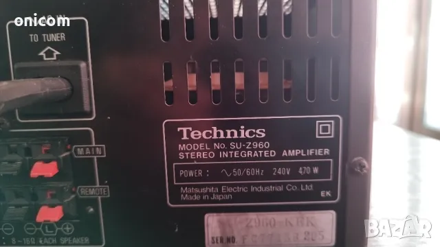 TEHNICS SU-Z960, снимка 4 - Ресийвъри, усилватели, смесителни пултове - 50144238