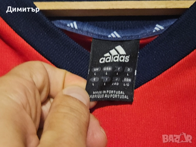 Adidas Michael Ballack Bayern Munich #13 2001 Soccer Jersey Shirt L football футболна тениска джърси, снимка 5 - Футбол - 52059670