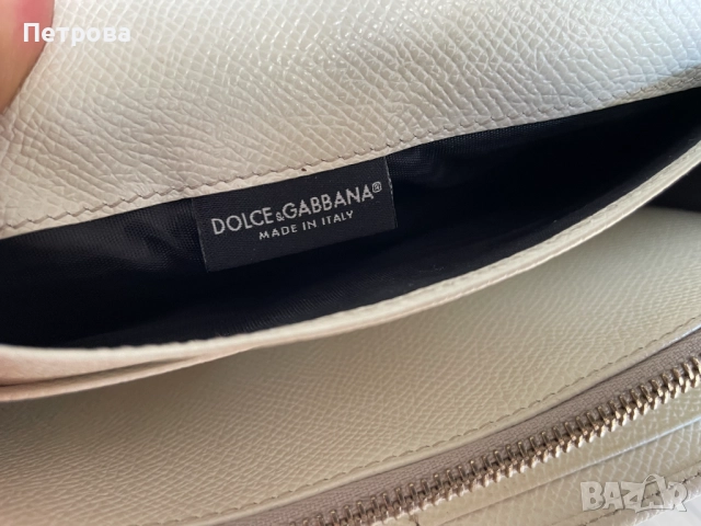 Dolce & Gabbana Кожен портфейл Оригинал, снимка 12 - Портфейли, портмонета - 51633906