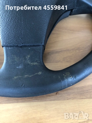 Кожен спортен волан BMW E46 + Въздушна възглавница Airbag нуждае се от претапициране, снимка 7 - Части - 53624547