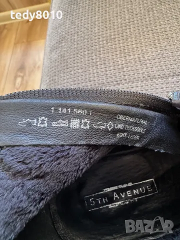 Ниски боти-естествена кожа 40 номер, снимка 4 - Дамски боти - 47301680