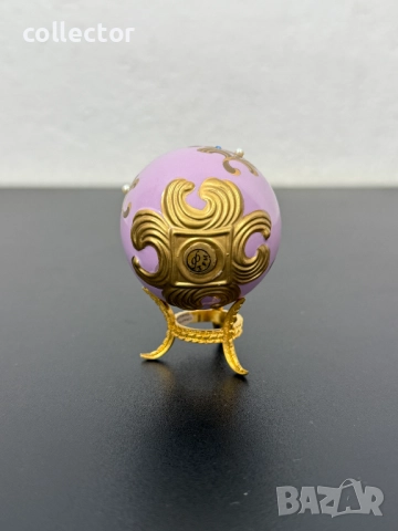 Колекционерско порцеланово яйце -  Franklin Mint. №7553, снимка 7 - Колекции - 52244226