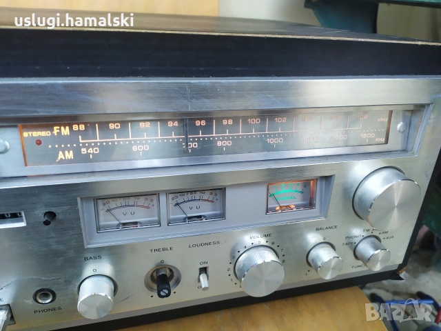 Усилвател/дек/тунер Sanyo, снимка 2 - Ресийвъри, усилватели, смесителни пултове - 53849203