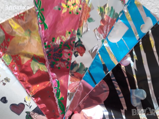 Целофанови пликчета за подаръци 