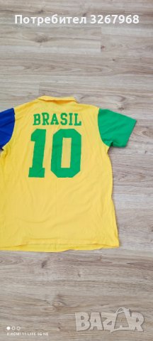 Ретро тениска на Бразилия , снимка 5 - Спортни дрехи, екипи - 41663718