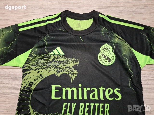 Детски флуоресцентен футболен екип на РЕАЛ М #ДЖУД БЕЛИНГАМ #5!, снимка 4 - Футбол - 52066142