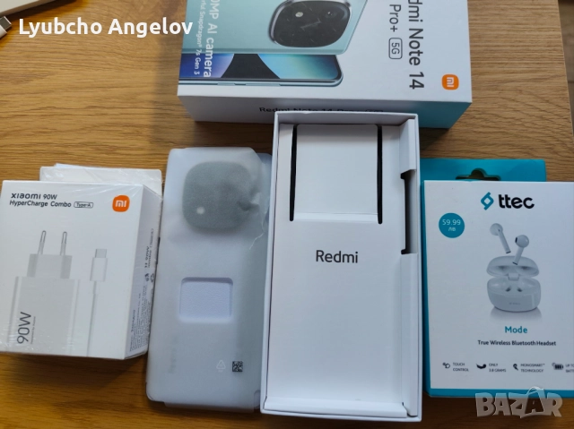 Redmi Note 14 pro + 5G 12/512, снимка 2 - Xiaomi - 51776939