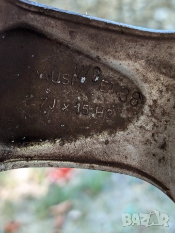 Алеминиеви джанти 15/4×114,3 ЕТ38/7J, снимка 7 - Гуми и джанти - 51912989