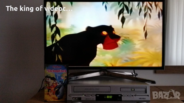 Видеокасета " Книга за  джунгла - Маугли " Disney VHS , снимка 3 - Анимации - 53562445