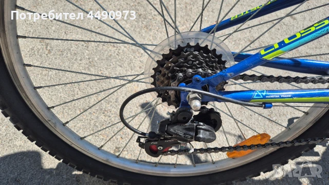 Продавам велосипед Cross Speedster 24", снимка 5 - Велосипеди - 51429315